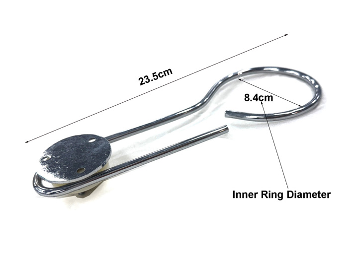 2052 Stainless Steel Chrome Spiral Dryer Holder - Image 3