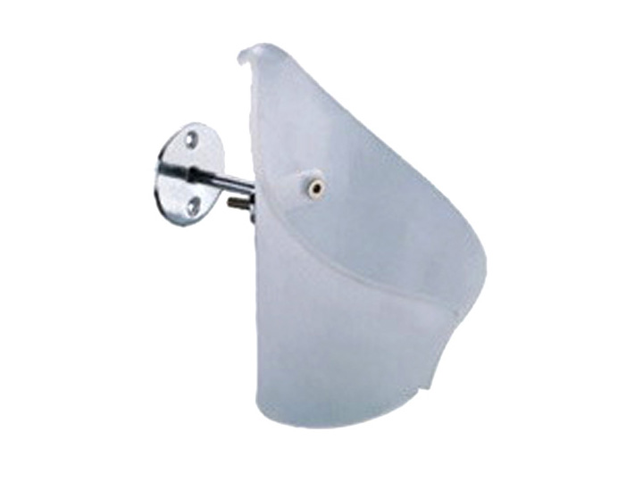 2056 Blowdryer Holder Frost Plastic & S/Steel