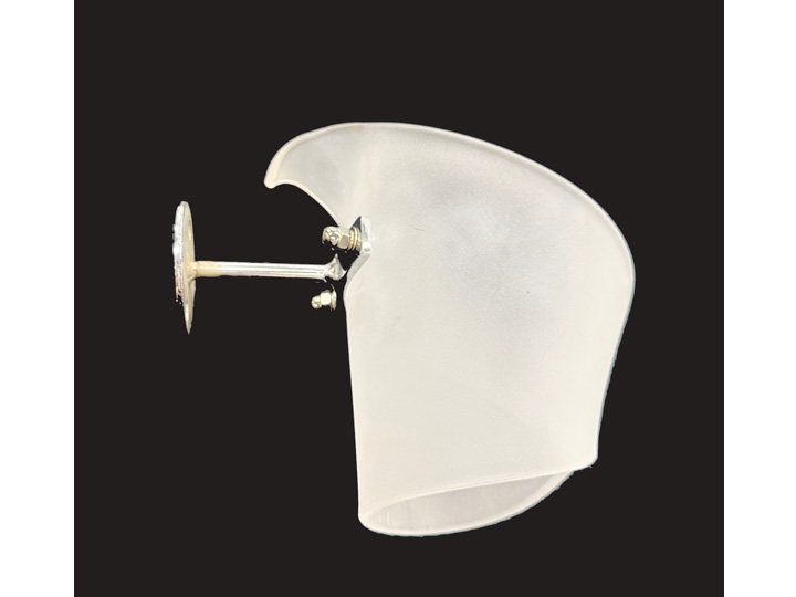 2056 Blowdryer Holder Frost Plastic & S/Steel - Image 4