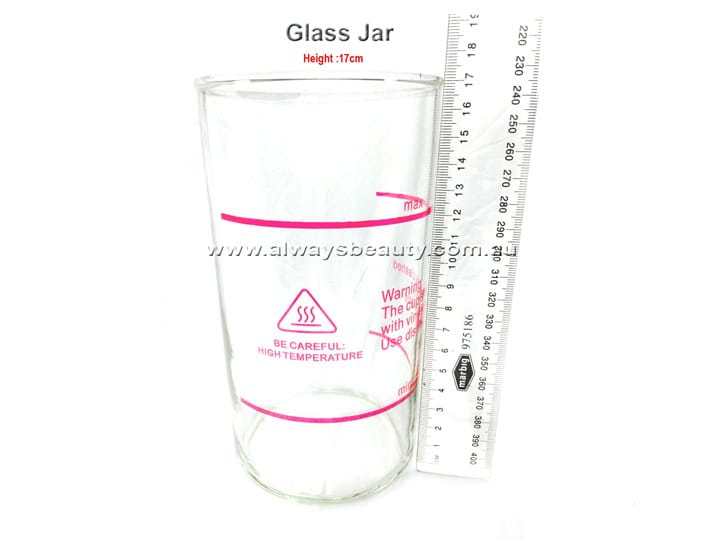 218-Jar Steamer Glass Jar