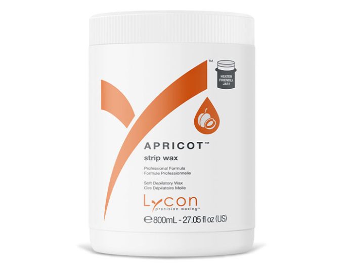 1590 LYCON Apricot Strip Wax 800ml