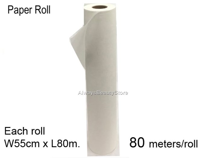 1827 Bed Paper Roll Sheet 55cm x 80m