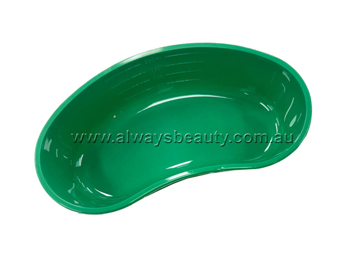 1847 Livingstone Kidney Dish Plastic 200ml Green Autoclavable