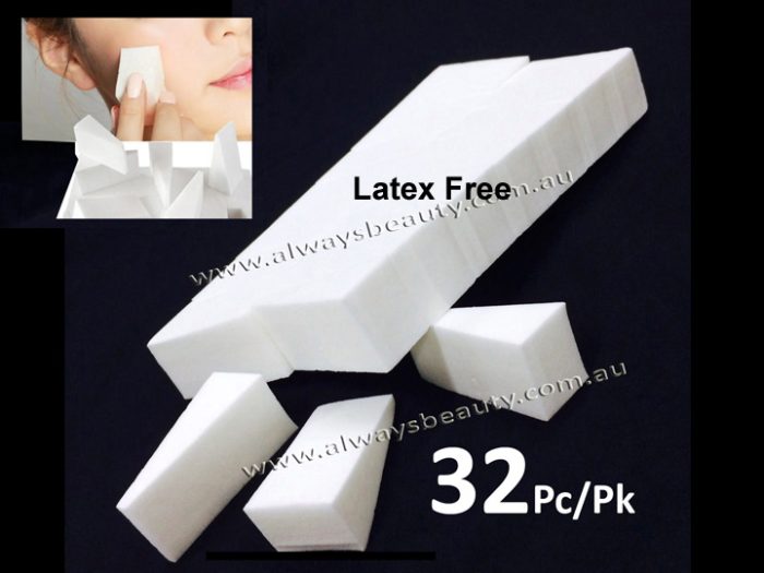 1861 Make Up Wedges Latex Free 32P