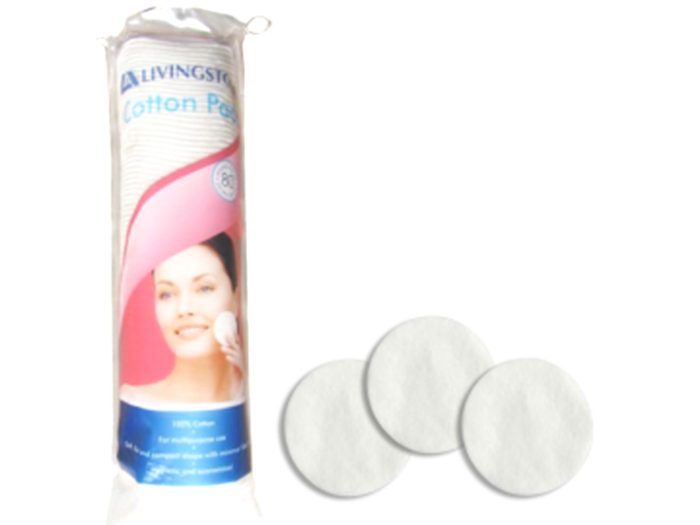 1862 Cosmetic Pad Round Cotton Pad 80pk