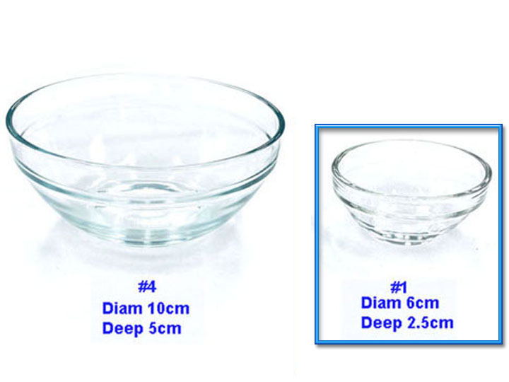 1874 Treatment Mini Glass Bowl NO.1 Small - Image 2