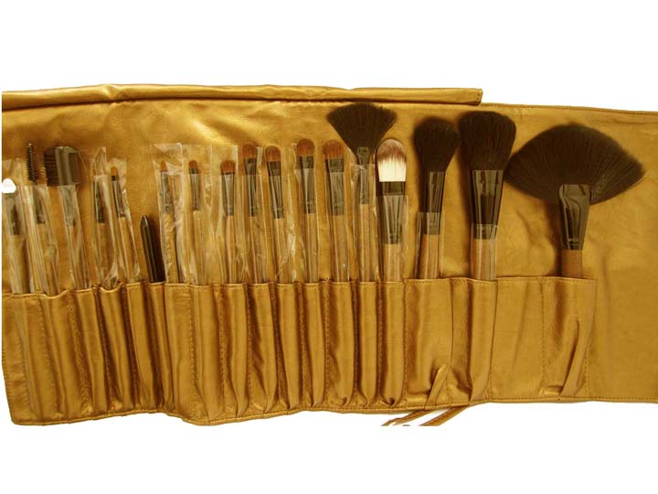 441 18Pcs Make Up Brushes Set In Pouch - Image 6