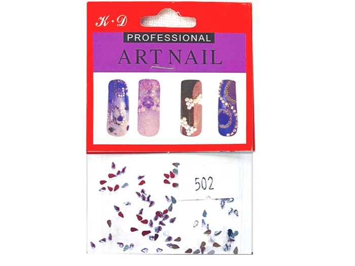 502 Rhinestone – Tear Drops Ramdom Colors (Pack)