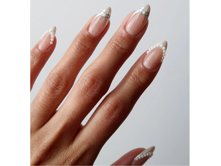 515 White Pearls Nail Art Decorations - Image 5