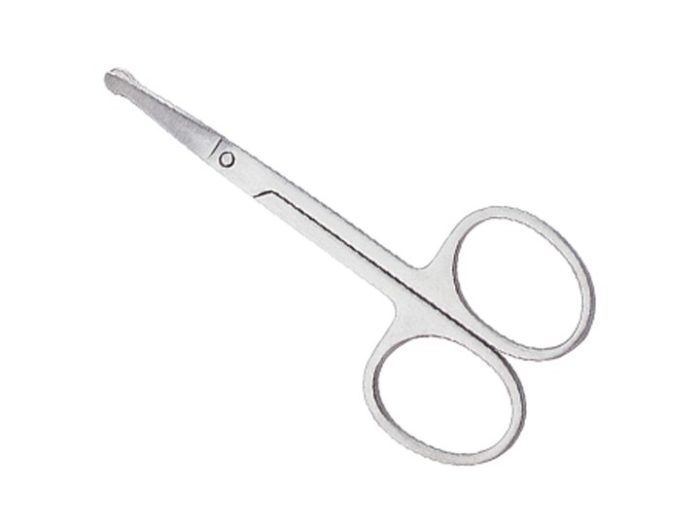 704 Nose Hair Trimming Scissors Round - Image 5