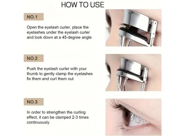 706 Eyelash Curler – Black - Image 3