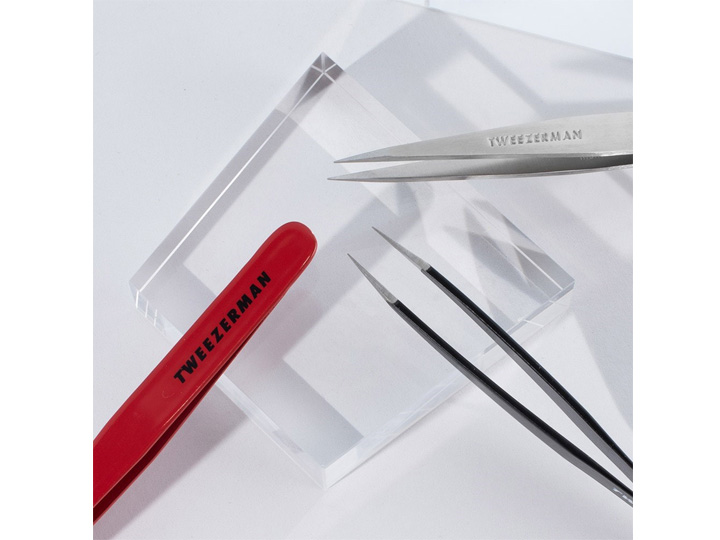 737 Tweezerman Point Tweezer Stainless Steel - Image 2