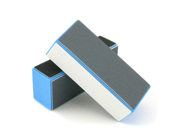 902 3-Way Satin Super Shine Buffer Block (Blue/White) - Image 2
