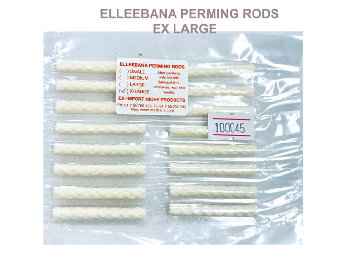 100045 Elleebana Eyelash Lash Perm Curler Rods (10pk) - Xlarge