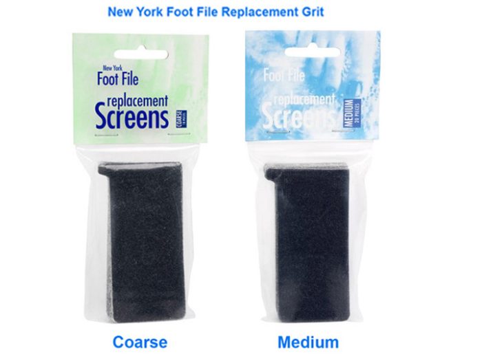 8191 New York Foot File Replacement Screens 20Pk (Med or Coarse)