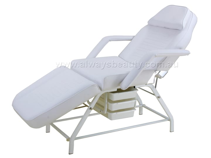 106 Beauty Bed White Metal Frame