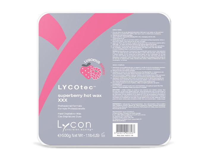 15672 Lycotec Superberry Hot Wax 500g