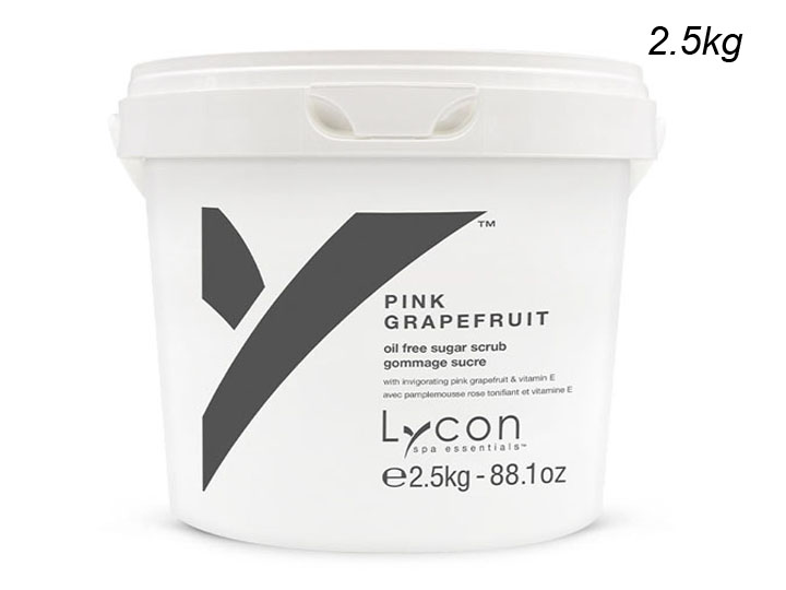 840352 2.5kg Lycon Pink Grapefruit Sugar Scrub
