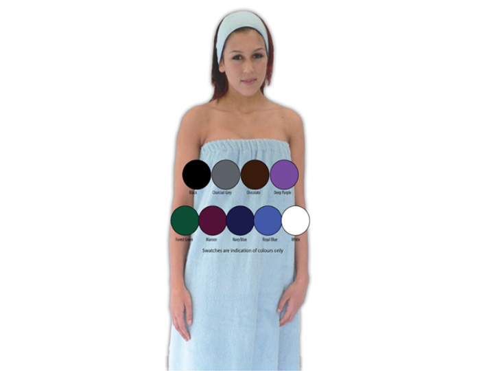 1986 Pro-Oils Towelling Body Wrap Black - Image 5