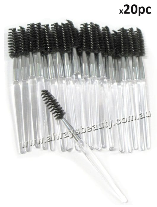 18571 Mascara Wand Clear Handle 20Pc