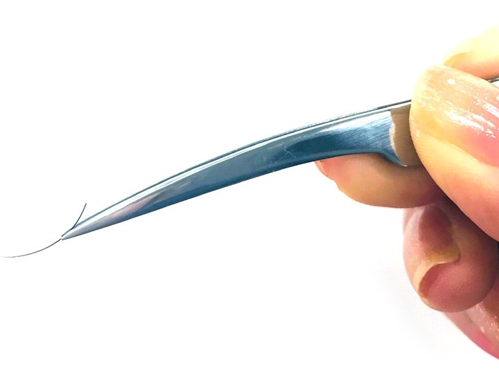 7012 S/S Tweezer Curve Pointed - Image 3