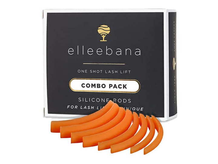100049 Elleebana Silicone Rods - Combo 4 Pair