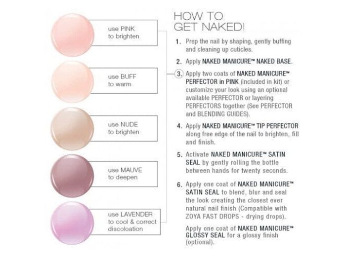 6713 NAKED MANICURE WOMEN'S KIT 4PC - Image 2