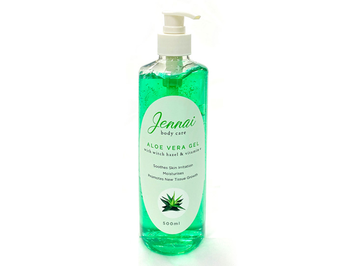 1710 Jennai Aloe Vera Gel With Witch Hazel 500ml