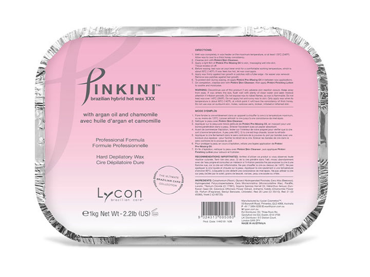 15675 Lycon PINKINI Brazilian Hybrid Hot Wax 1k