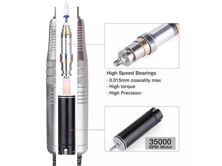 2596 Brushless Portable Nail Drill (TP292 ) - Image 2