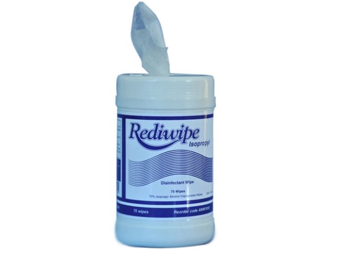 18416 Rediwipe Isopropyl Wipe 100Wipes