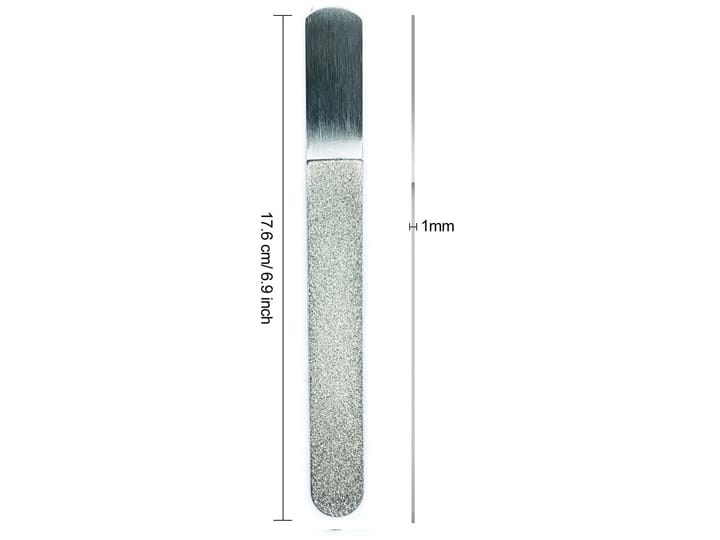 938 Stainless Steel Nail File 17.6cm - Image 2