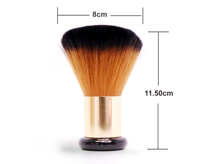455 Brown Brush Extra Large Nail Dust Brush - Image 2