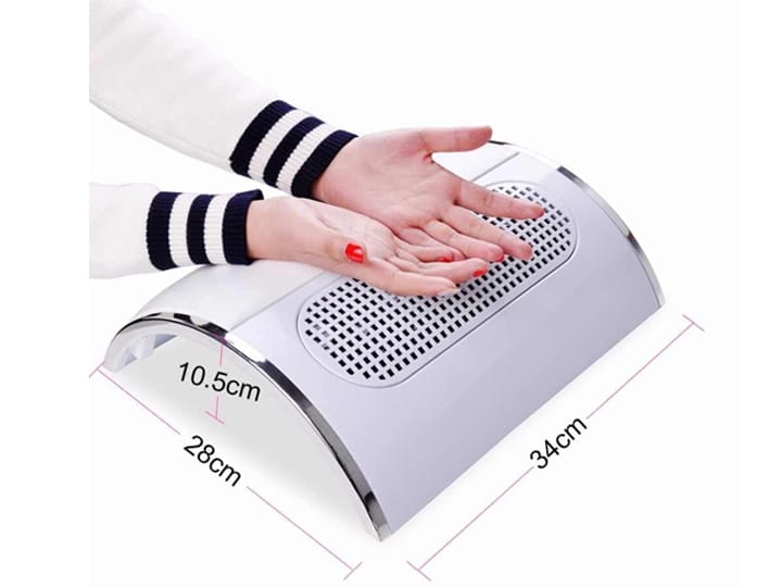 2721 3 Fans Nail Dust Suction Collector - Image 2