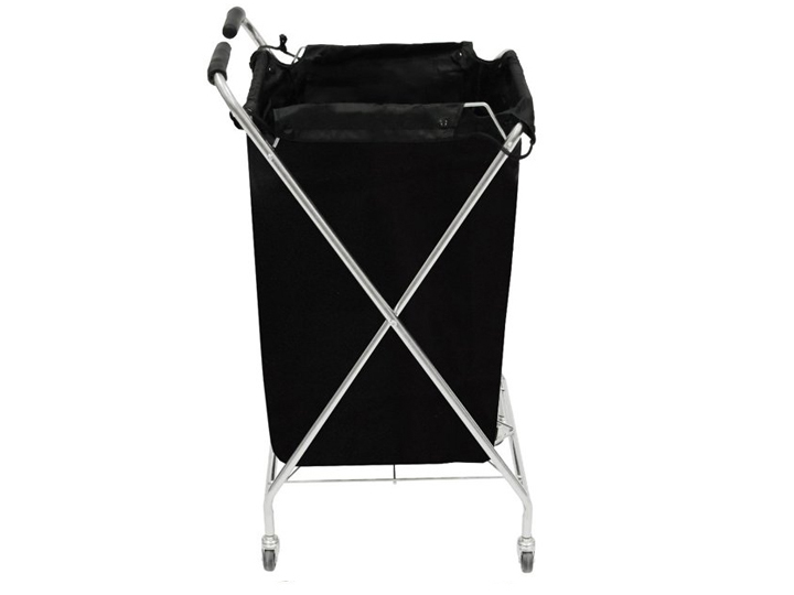 134 Salon Towel Laundry Basket Holder Trolley Rollabout Cart - Image 2