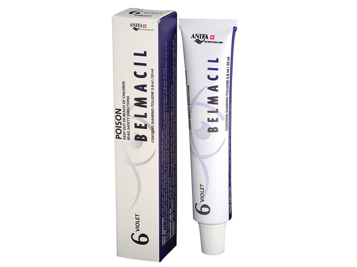 100011 #6 Violet Belmacil Eyelash Lash Tint 20ml