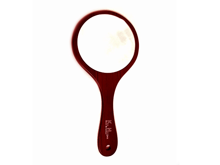 20343 Brown Hand Held Mirror Handle