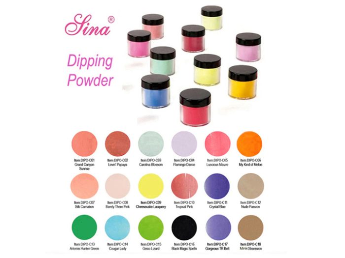 13672 Sina Dipping Powder 28g (1oz) (Choose Color)