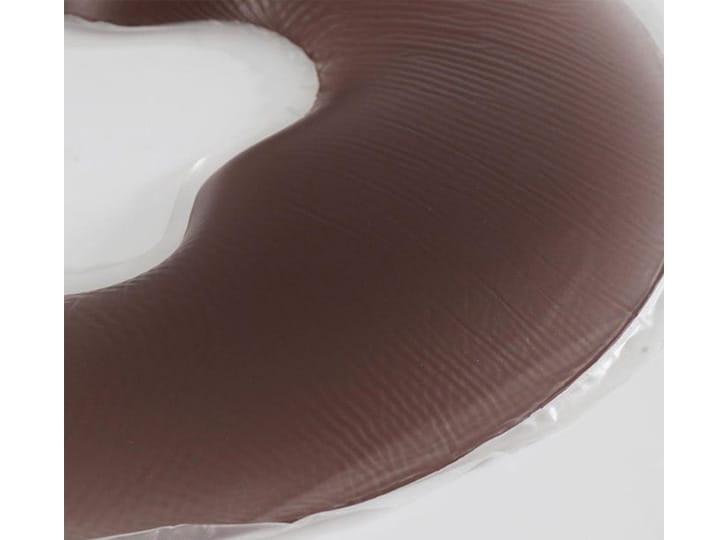 19732 Silicone Face Cushion Headrest Brown Coffee - Image 3
