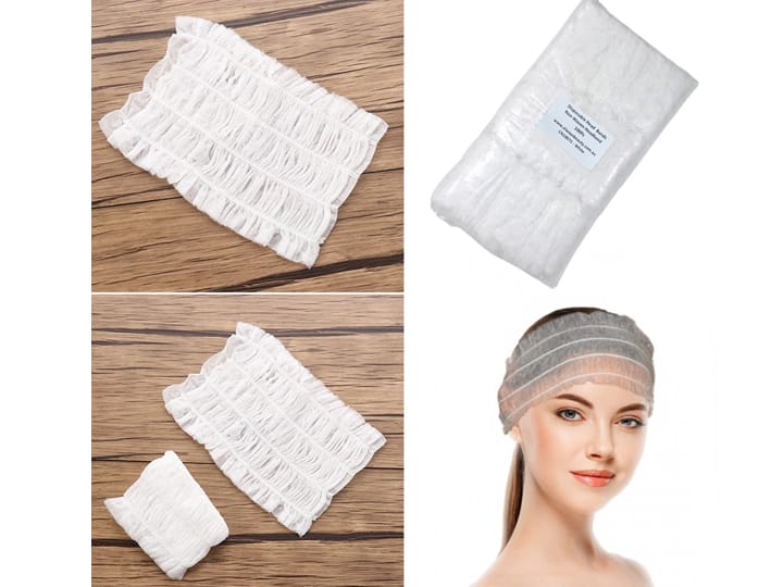 18071 Disposable Headband Non Woven Bands 100PCS
