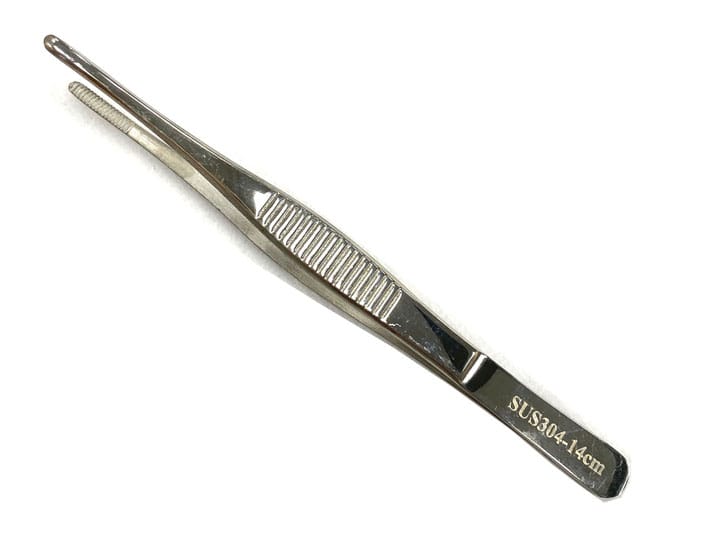769 Dressing Forceps Tweezers – Blunt 14cm