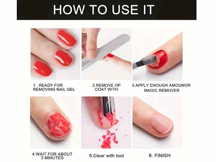 1470 Magic Gel Nail Remover 15ml - Image 4