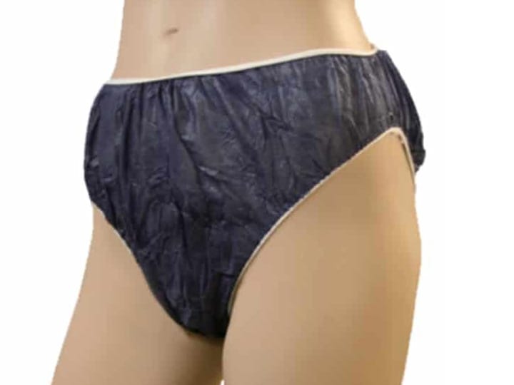 18651 Women Underwear Black Brief 20pc