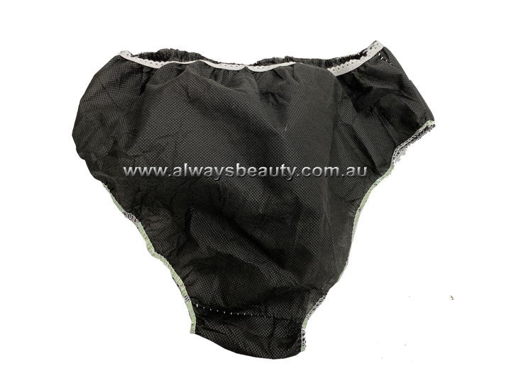 18651 Women Underwear Black Brief 20pc - Image 3