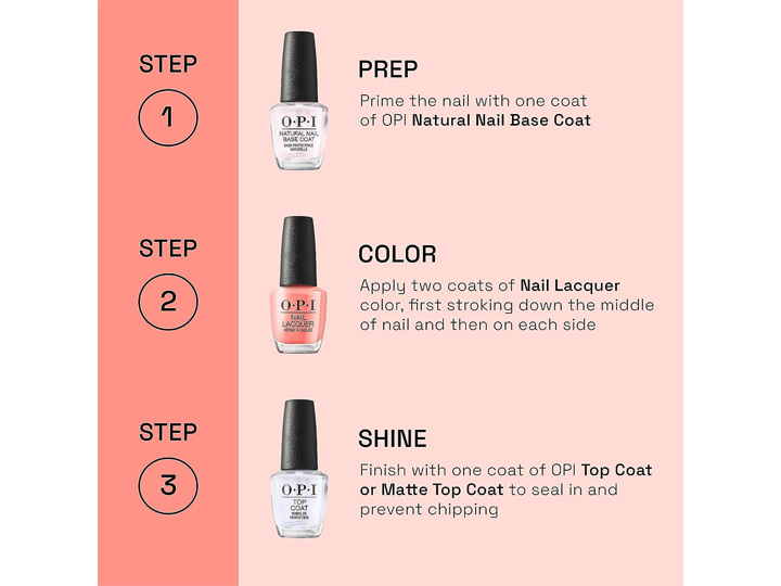 609- T30 OPI Topcoat Natural TT30 15ml - Image 3