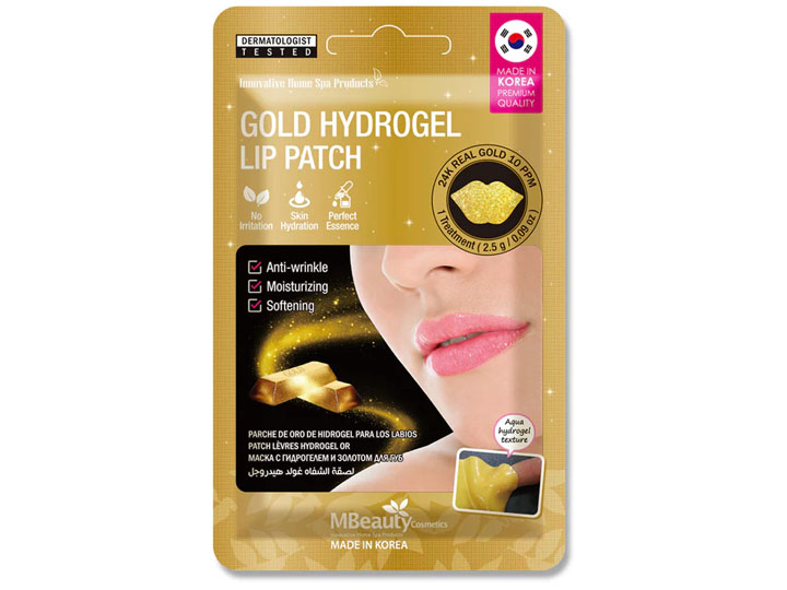 17605 MBeauty Gold Hydrogel Lip Patch 2.5gms
