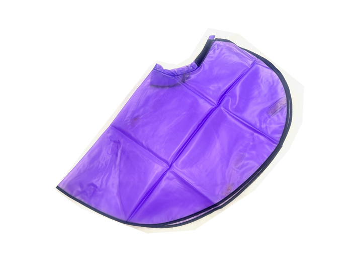 20201 Purple Plastic Waterproof Shampoo Cape - Image 4