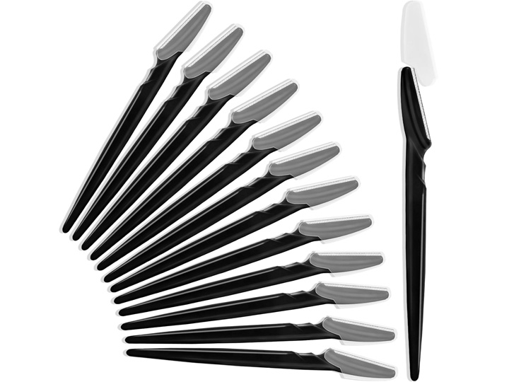 7583 Dermaplaner Eyebrow & Facial Razors 12pc - Image 4