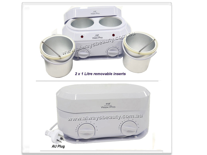 2612 Hi Lift Twin Kompact Wax Heater 1 Litre + 1 Litre - Image 3