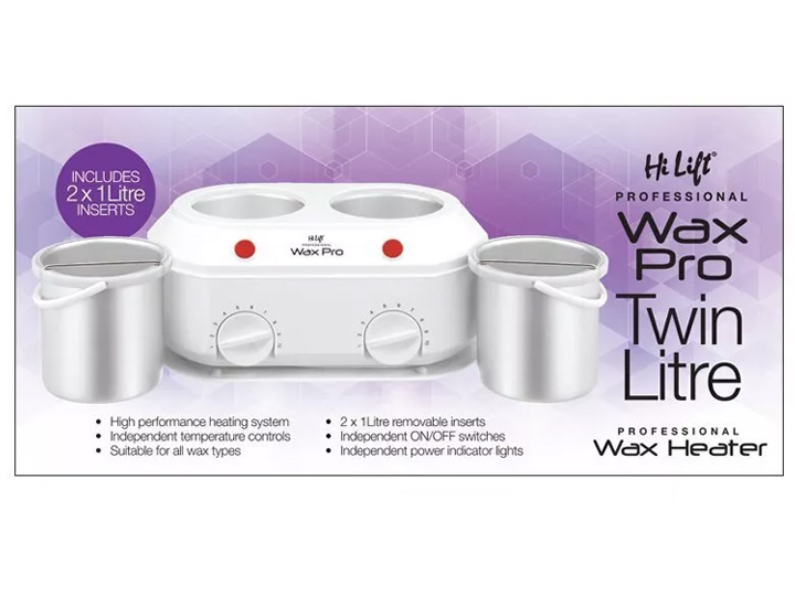 2612 Hi Lift Twin Kompact Wax Heater 1 Litre + 1 Litre - Image 2